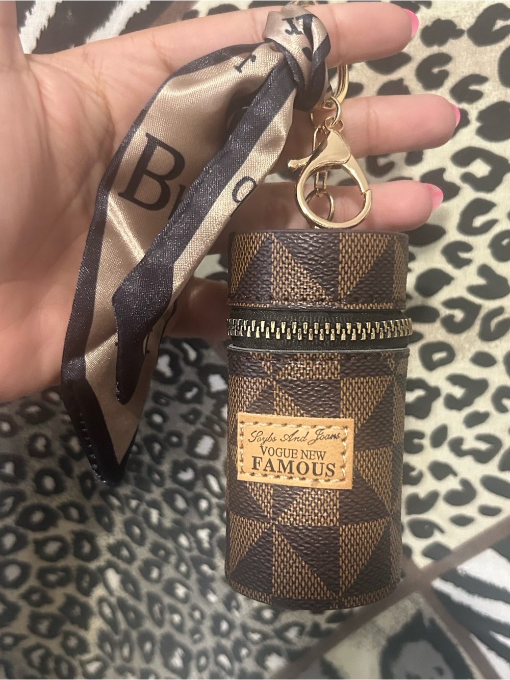 Fashion Inspired Keychain/Purse Charm